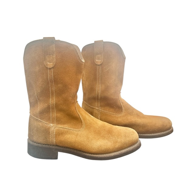 Honcho’s Suede Oil Resistant Western Boots Size 10 - Picture 1 of 7